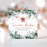 Red Santa Baby Christmas Baby Clothes Baby Shower Favour Tags<br><div class="desc">Bring holiday cheer to your baby shower with these Red Santa Baby Christmas Baby Clothes Favour Tags! Featuring cute red Santa-themed baby clothes designs, these tags are perfect for adding a festive touch to favour bags, gifts, or treats. Ideal for a winter baby shower, they capture the cozy spirit of...</div>