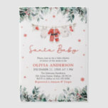 Red Santa Baby Christmas Clothesline Baby Shower Vellum Invitations<br><div class="desc">Celebrate the magic of the season with these Red Santa Baby Christmas Clothesline Baby Shower Vellum Invitations! 🎅🎀 Featuring an adorable baby clothesline with tiny Santa outfits, these elegant transparent vellum invitations bring a festive and heartwarming touch to your winter baby shower. ❄️✨ Perfect for a cozy holiday celebration, they...</div>