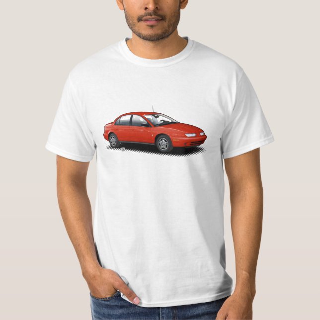 Red Saturn SL2 t-shirt (Front)