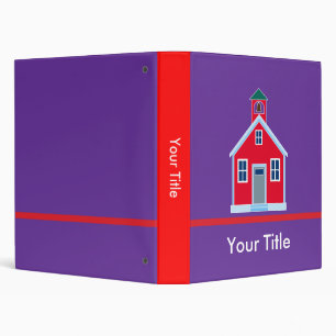 Red School House Binder