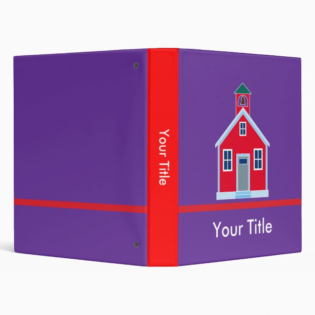 Red School House Binder (Background)