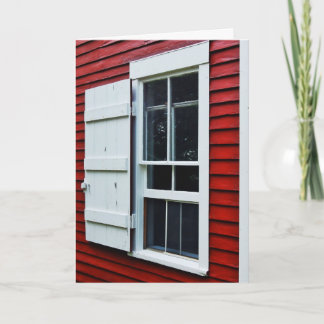Red Schoolhouse Greeting Card