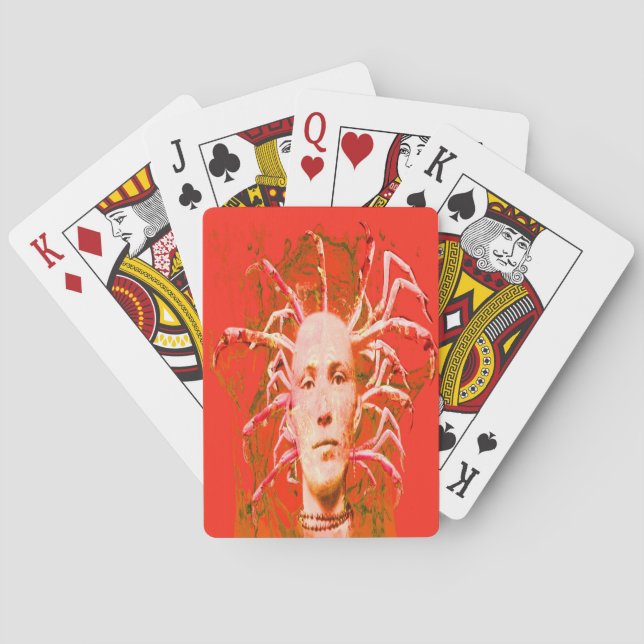 Red Scorpion Playing Cards (Back)