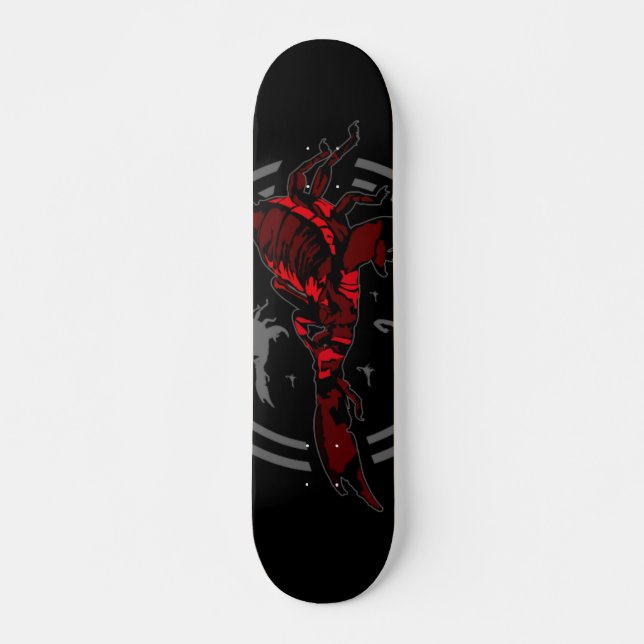 Red Scorpion Skateboard (Front)