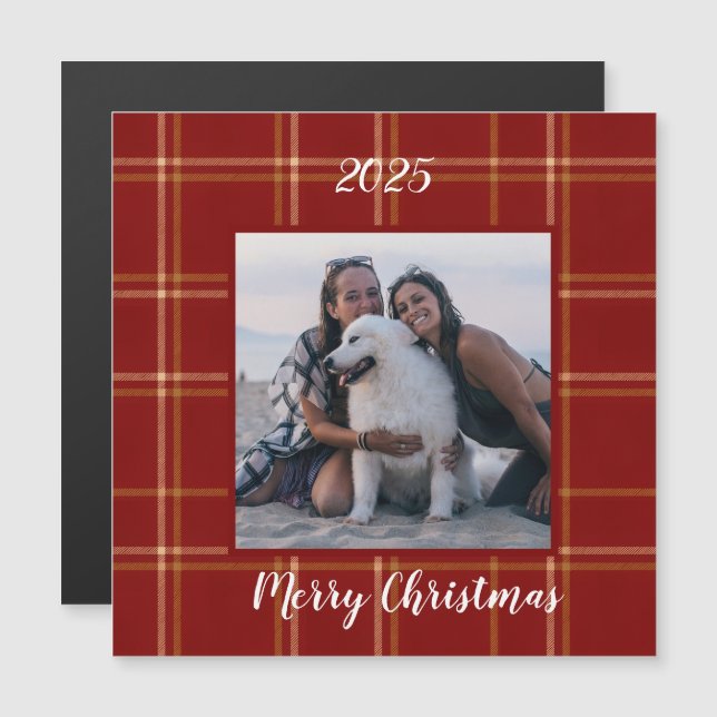 Red Scottish Heritage Customizable Christmas (Front/Back)