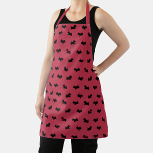Red Scottish Terrier Apron