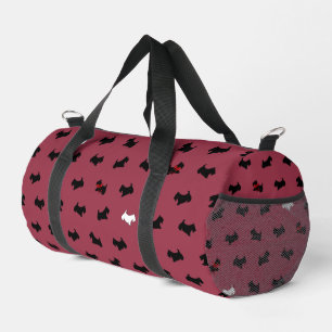 Red Scottish Terrier Duffel Bag