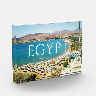 Red sea in the Sharm el Sheikh (Egypt) Photo Block