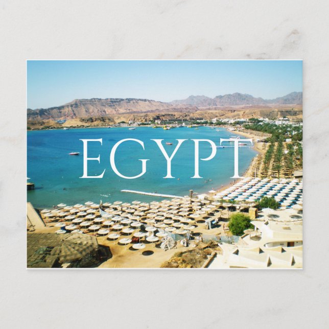Red sea in the Sharm el Sheikh (Egypt) Postcard (Front)