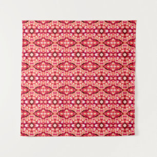 Red seamless Persian Carpet. Ethnic texture abstra Tapestry