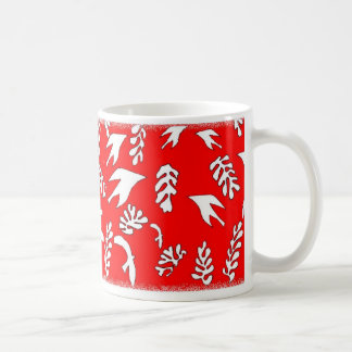 RED SEASCAPE COFFEE MUG