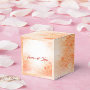 Red Seigaiha – Japanese Wedding Collection Favor Box