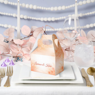 Red Seigaiha – Japanese Wedding Collection Favor Box