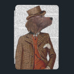 Red Setter Rider Portrait iPad Mini Cover<br><div class="desc">Animals & Nature</div>