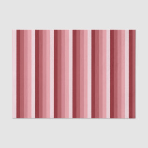 Red shadow stripes tissue paper