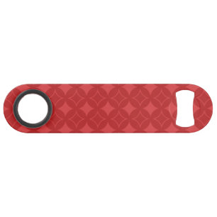 Red shippo pattern speed bottle opener