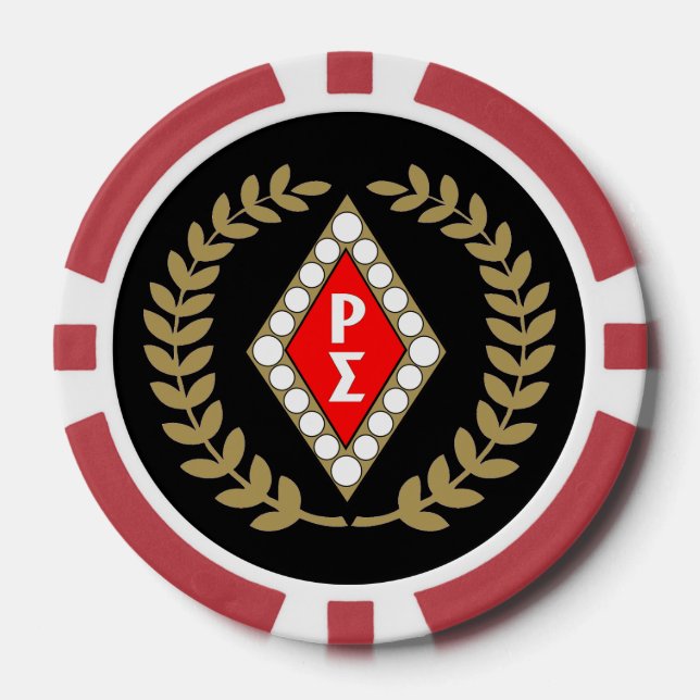 Red Shirt Poker Chips (Front)