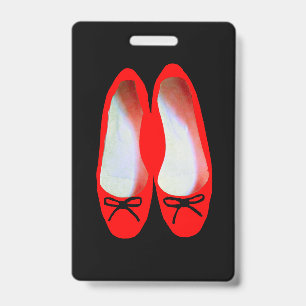 red shoes badge