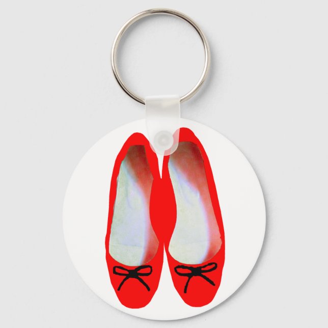 red shoes keychain (Front)