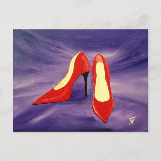 Red Shoes Postcard (Front)