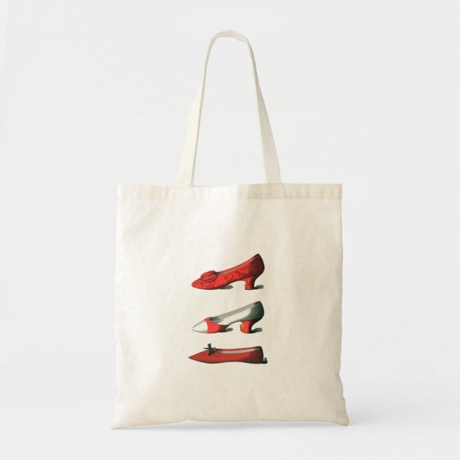 Red Shoes Tote Bag (Front)