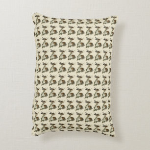 Red-shouldered Hawk - Audubon's Birds of America Accent Pillow