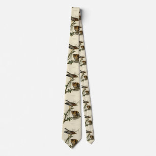 Red-shouldered Hawk - Audubon's Birds of America Tie
