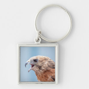 Red Shouldered Hawk Keychain
