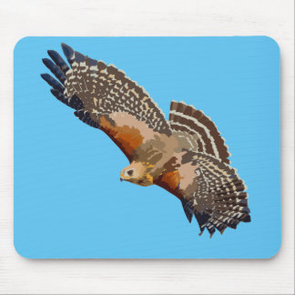 Red-shouldered Hawk Mouse Pad