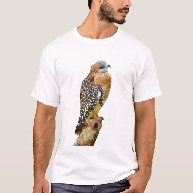 Red-Shouldered Hawk T-Shirt (Front)