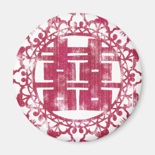 Red Shuan Xi Magnet