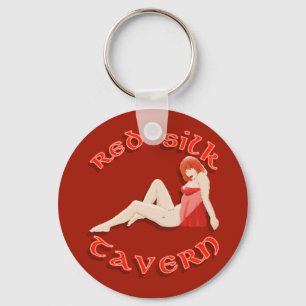 Red Silk Keychain