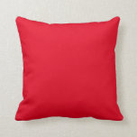 Red Simple Solid Color Throw Pillow<br><div class="desc">Red Simple Solid Color Throw Pillow</div>