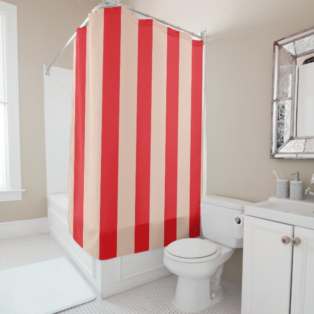 RED SIMPLE STYLISH MODERN CUSTOMIZED BATHROOM (In Situ)