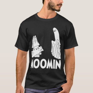 Red Skiing Moomintroll Stuck In Snow Winter Games T-Shirt