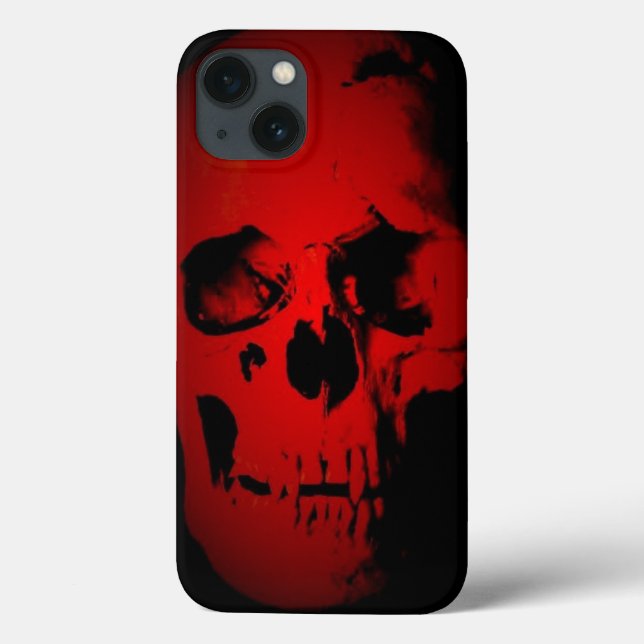 Red Skull  Case-Mate iPhone Case (Back)
