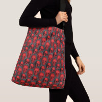 Red Skulls and Sunflower Series Design 1