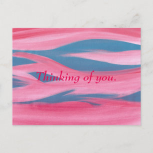 Red Sky at Night Thinking of You Postcards