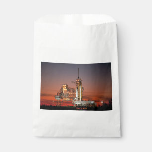 Red Sky for Space Shuttle Atlantis Launch Favour Bag