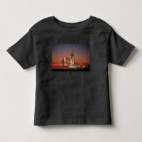 Red Sky for Space Shuttle Atlantis Launch