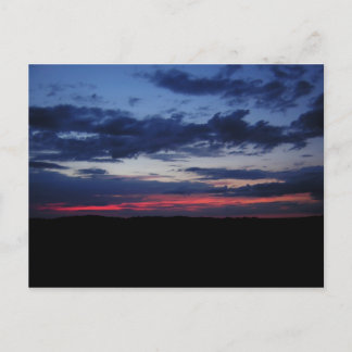 Red Sky Postcard