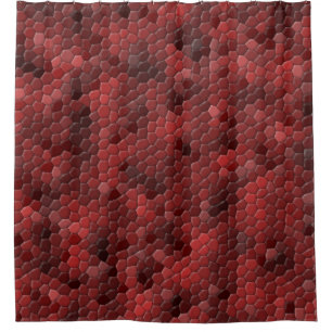 Red Snakeskin Scales Pattern