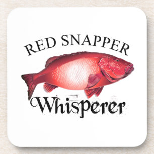 Red Snapper Whisperer Light Coaster