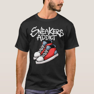 Red Sneakers streetwear T-Shirt