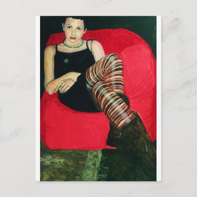 Red sofa postcard (Front)