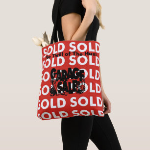 Red Sold Garage Vente Thrill of the Hunt Sac fourr