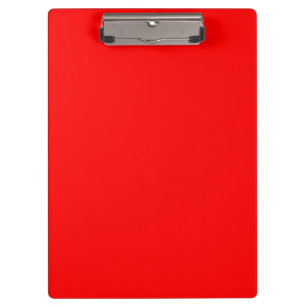 Red Solid Colour   Classic   Elegant   Trendy  Clipboard