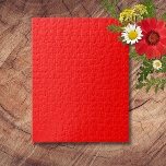Red Solid Colour | Classic | Elegant | Trendy  Jigsaw Puzzle<br><div class="desc">Red Solid Colour | Classic | Elegant | Trendy | Stylish</div>