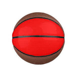 Red Solid Colour Classic Elegant Trendy Mini Basketball