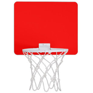 Red Solid Colour   Classic   Elegant   Trendy  Mini Basketball Hoop